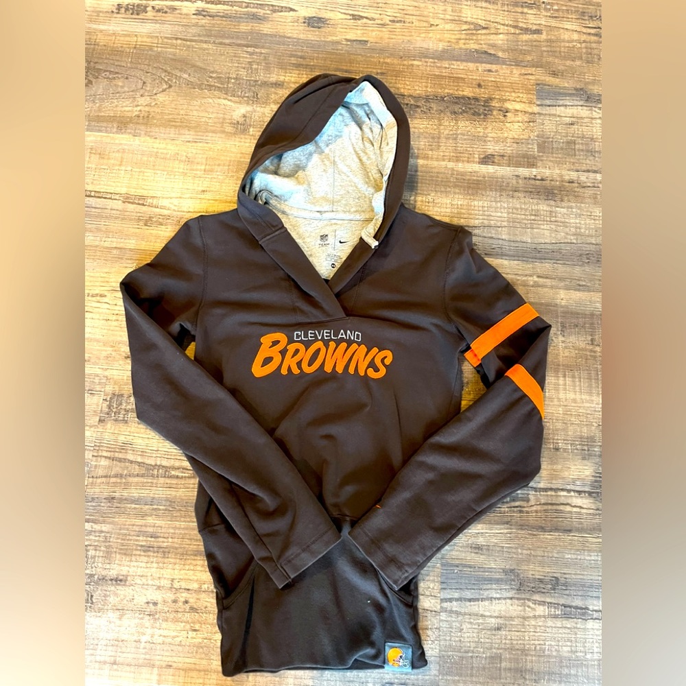 Womens NFL Cleveland Browns Pullover Jersey Sweatshirt
